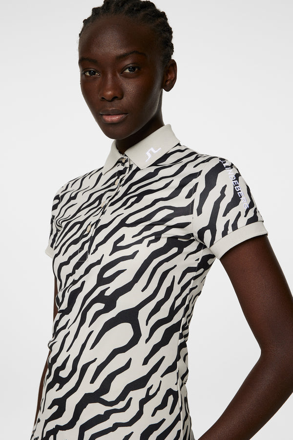 Tour Tech Print Polo / Tour Tiger Moonbeam M