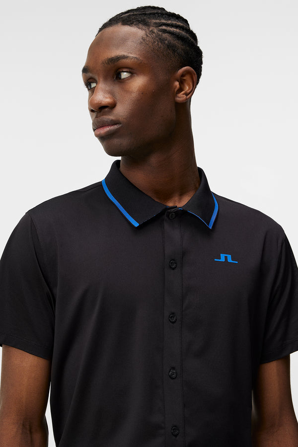 Fryes Regular Fit Polo / Black