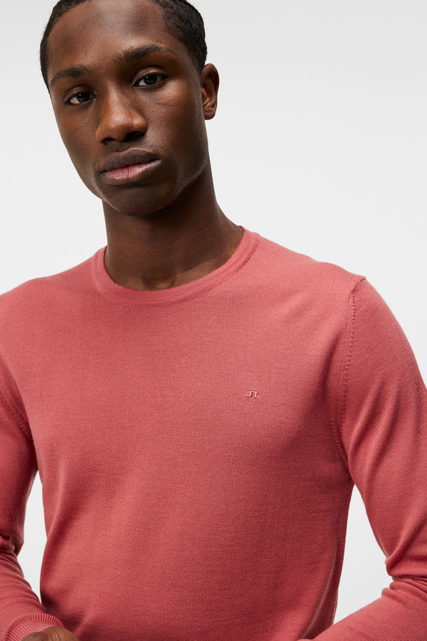 Lyle Light Merino Sweater / Dusty Cedar