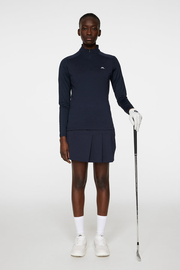 Cindy Quarter Zip Mid Layer / JL Navy