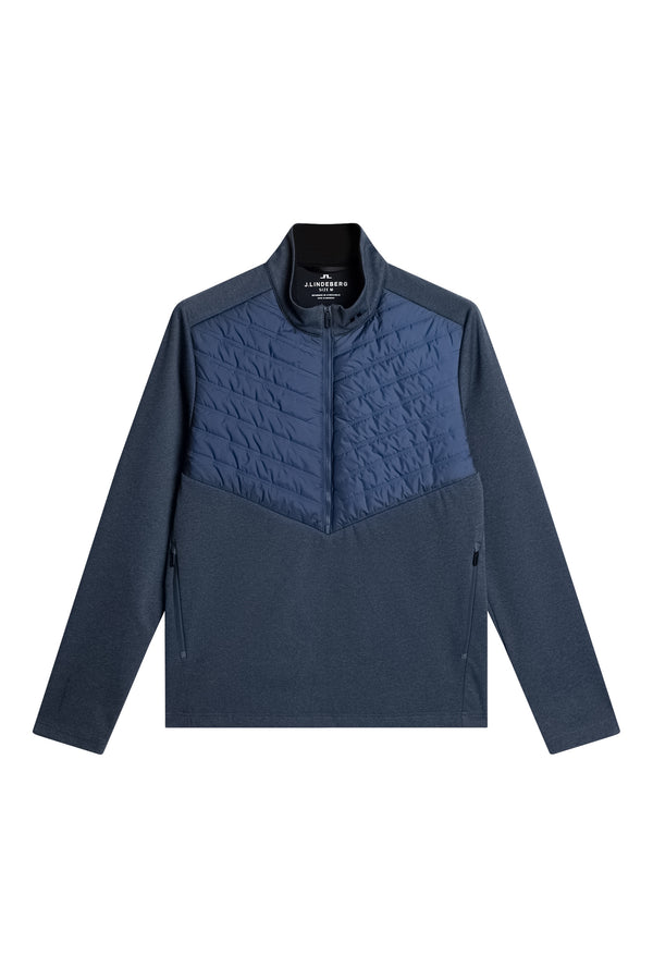 Raph Quilt Hybrid Jacket / Vintage Indigo Melange