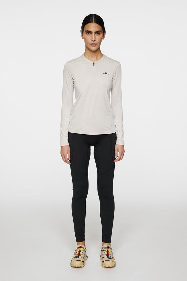 Landa LS T-shirt / Moonbeam Melange