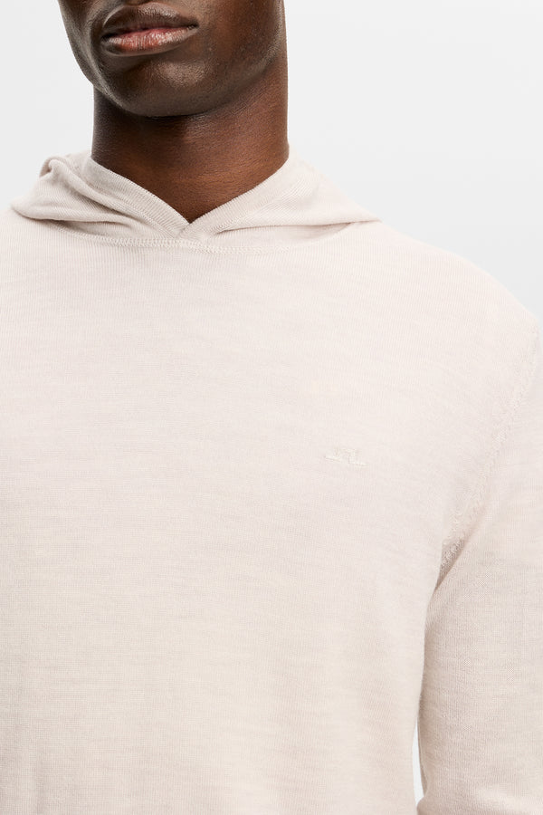 Kiyan Quarter Zip Sweater / Moonbeam Melange