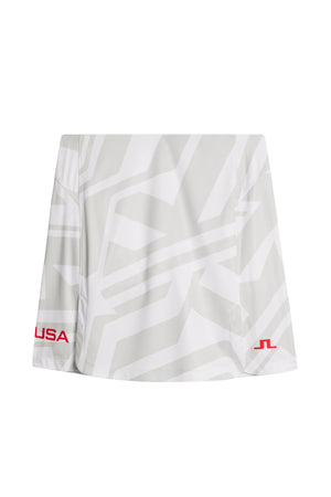 Gisele Skirt Print / US Golf White