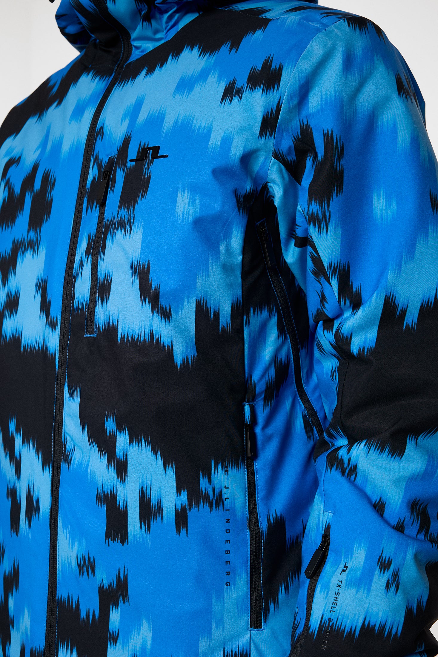 Ace Jacket Printed / Warp Sonic Blue L – J.Lindeberg EU
