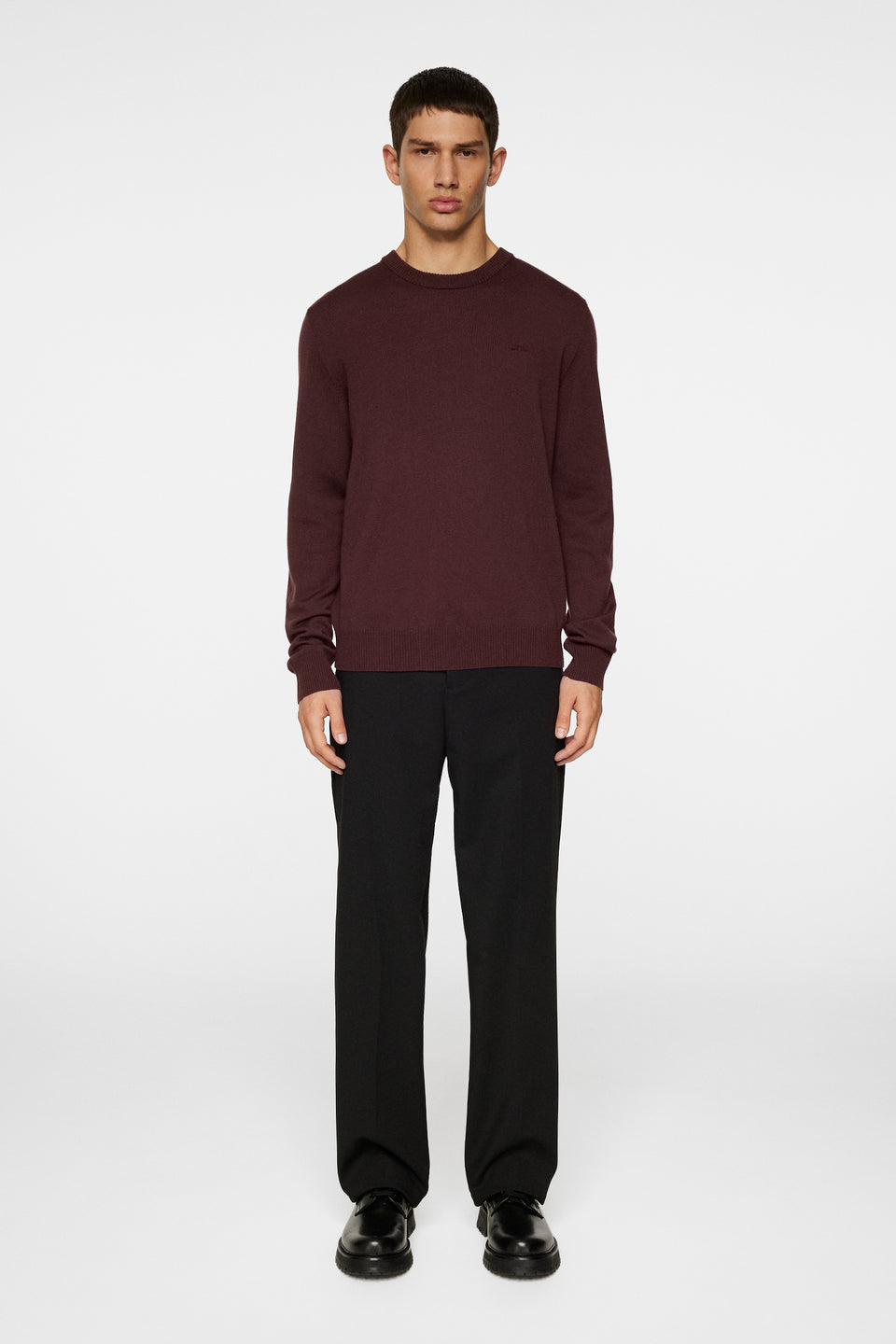 Keane Merino Crew Neck / Huckleberry