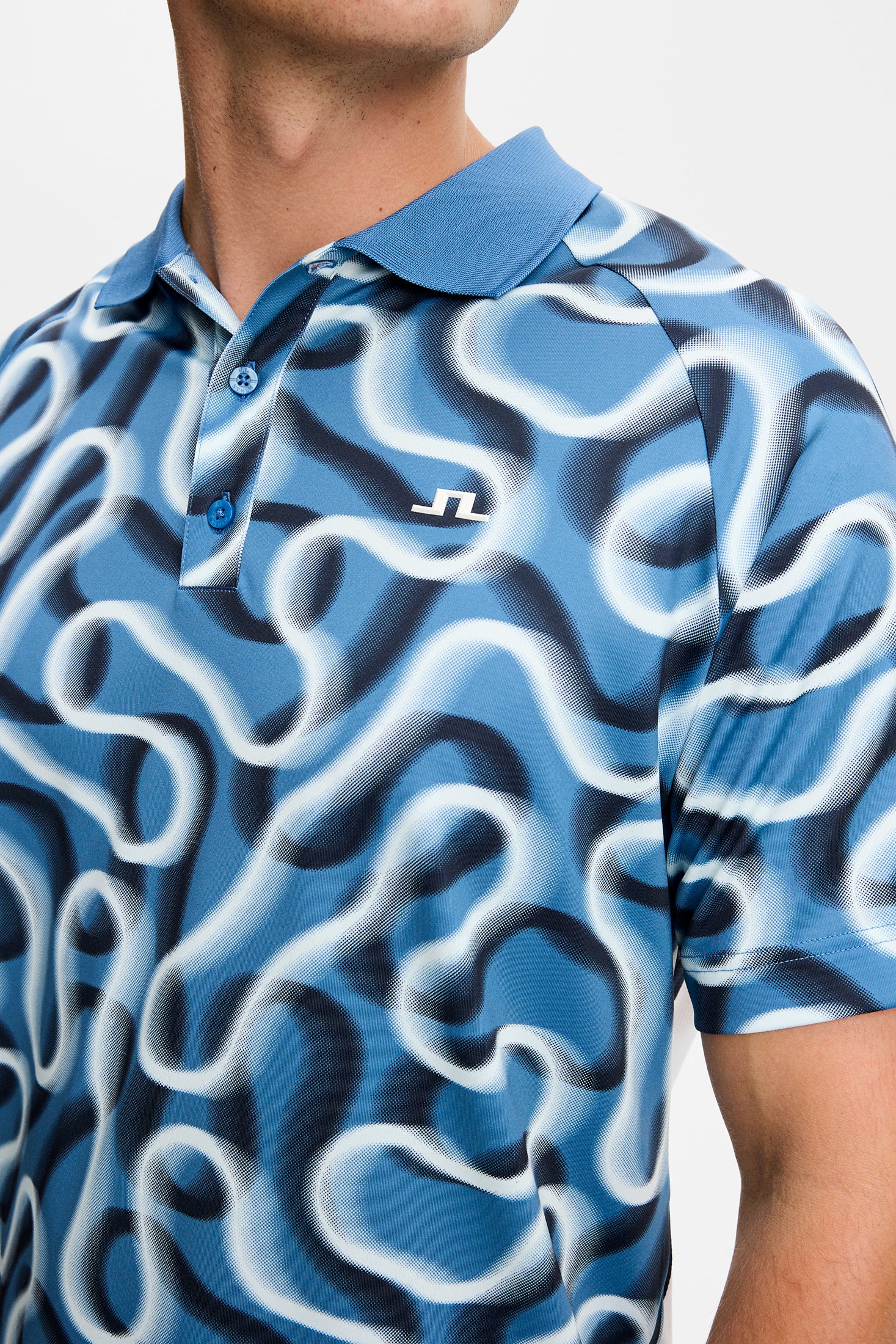 Paul Print Polo / Rally Federal M | J.Lindeberg Official