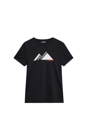 Valeria Graphic T-shirt / Black