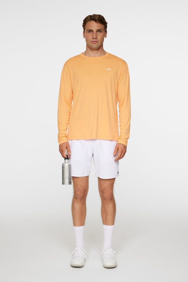 Ade T-shirt LS / Mock Orange