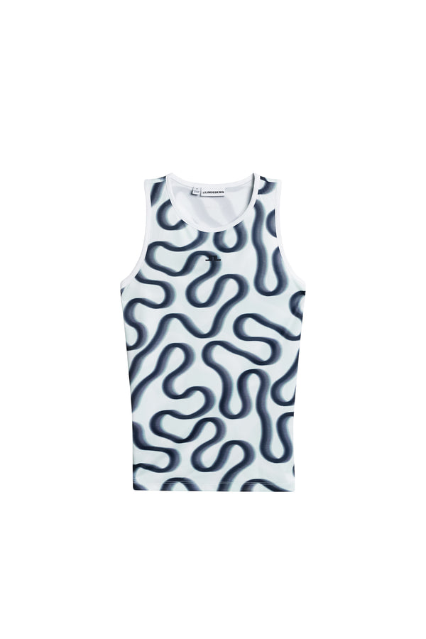 Doris Printed Top / Rally Skylight M