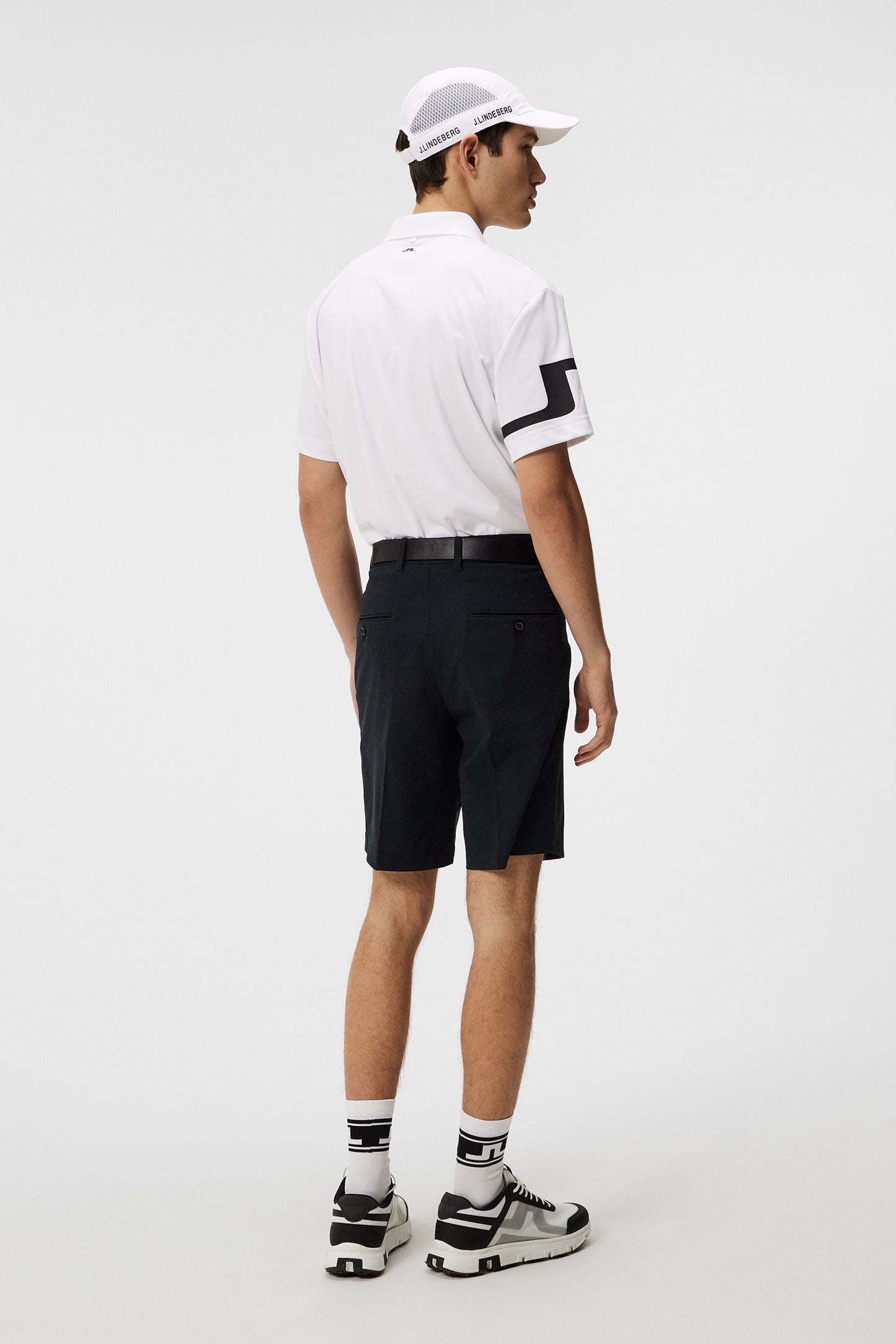 Heath Regular Fit Golf Polo / White