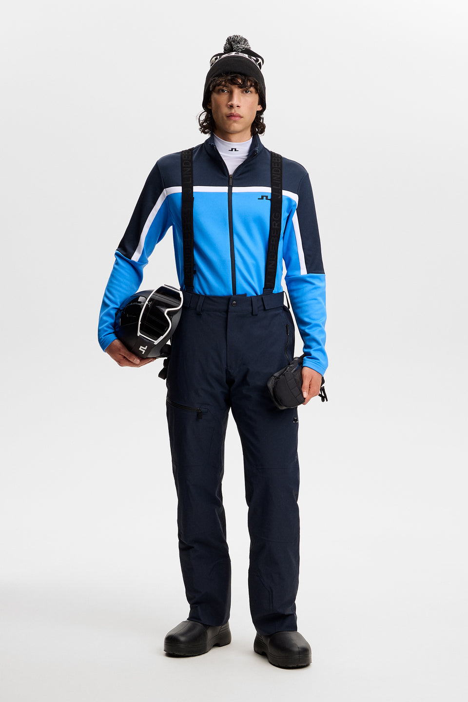 Sharpe Full  Zip Mid Layer / Sonic Blue