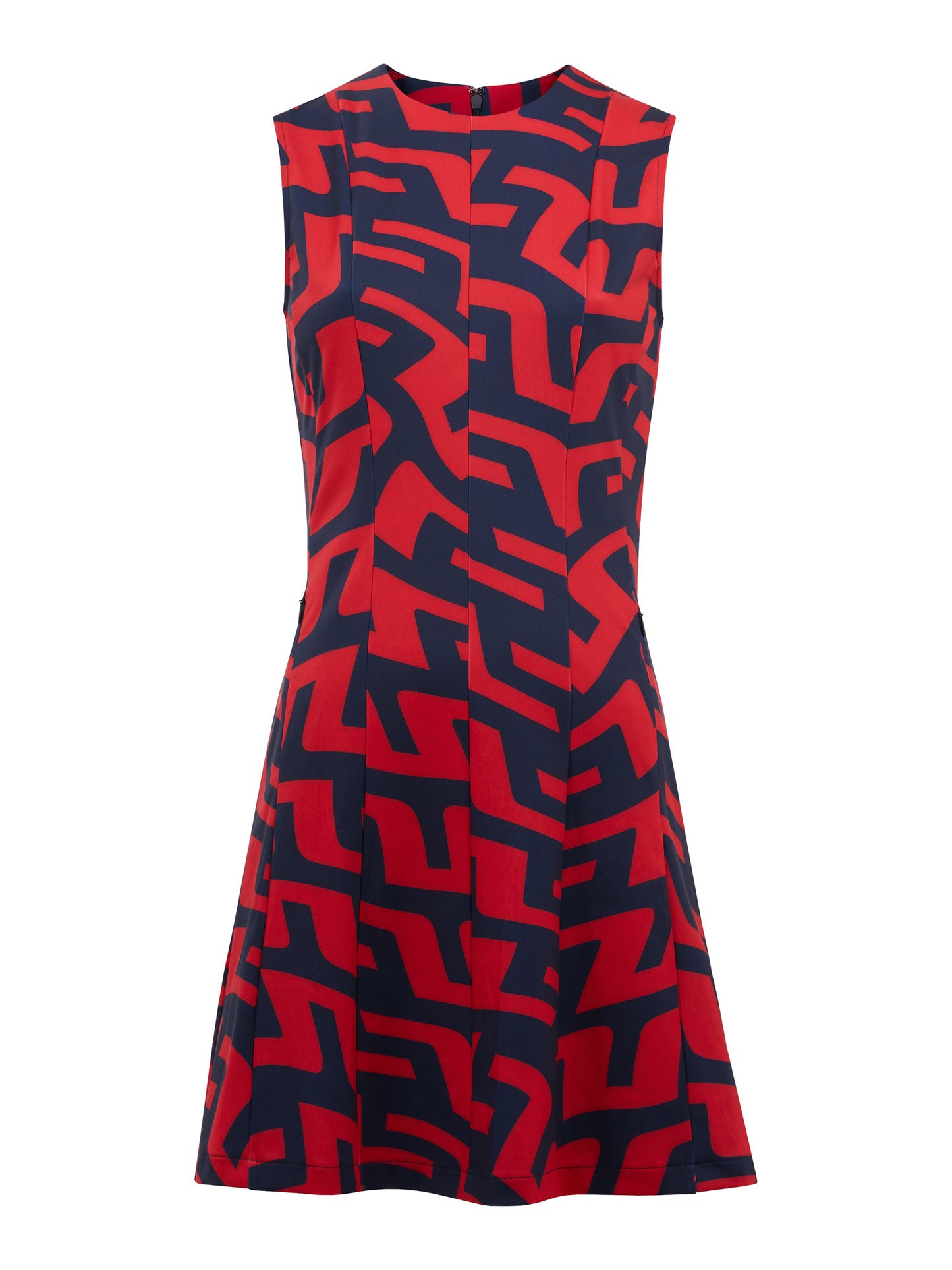 Jasmin Print Dress / Bridge Swirl Red – J.Lindeberg
