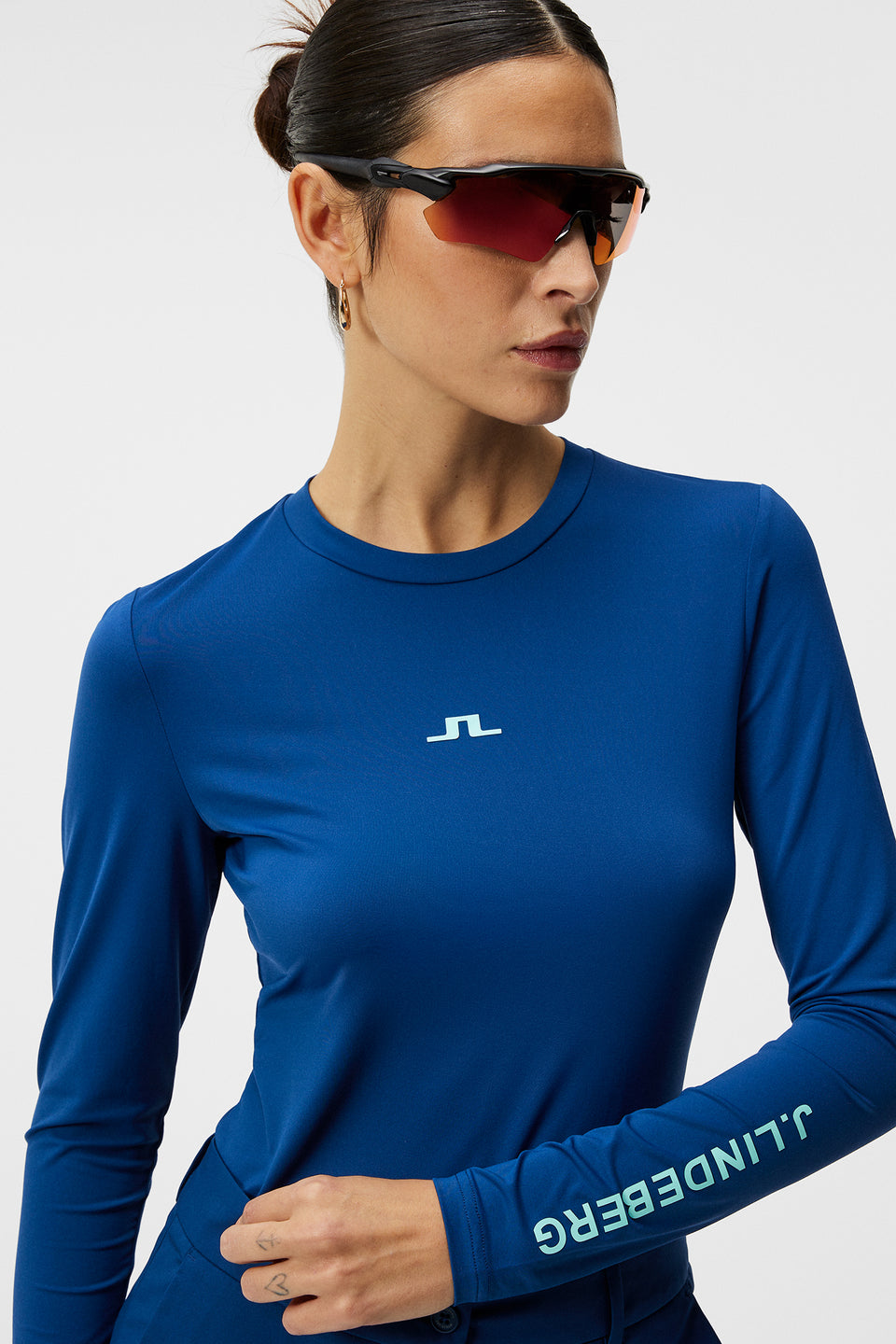 Tekla Crew Neck Top / Estate Blue