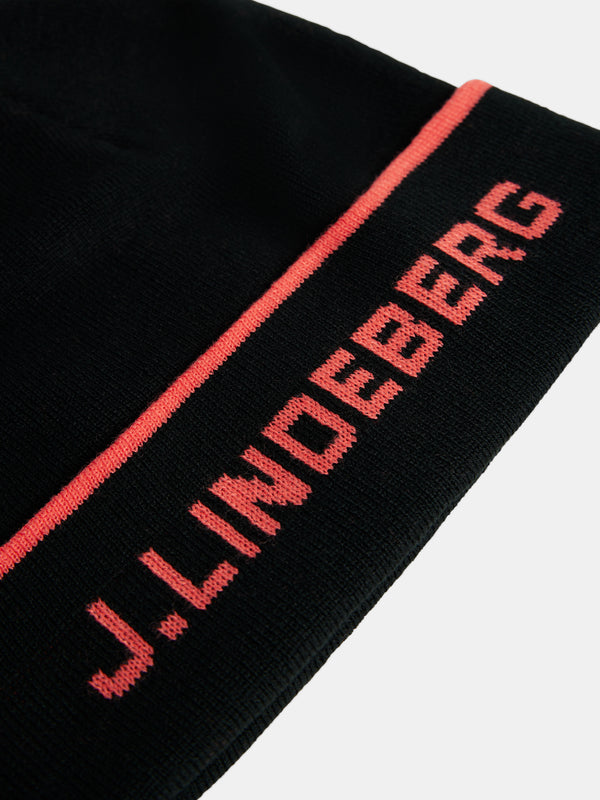 Stripe Beanie / Black