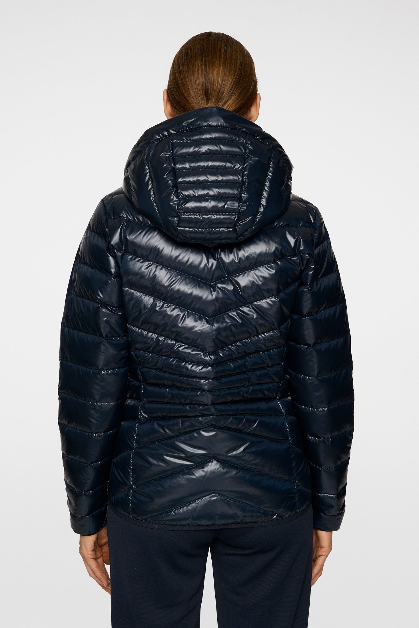 Lara Light Down Hood / JL Navy – J.Lindeberg
