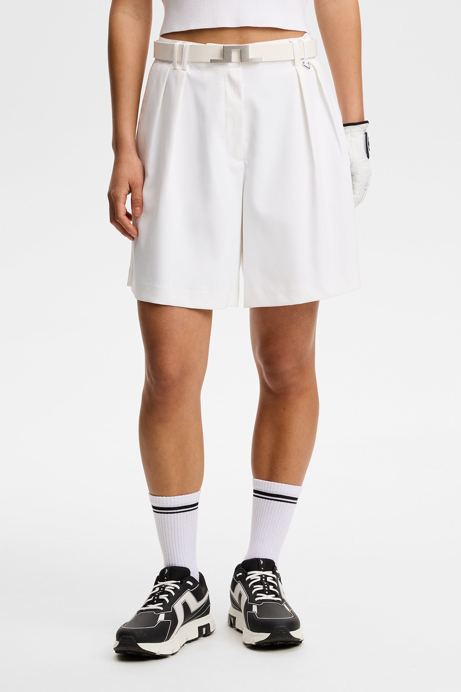 30Y Carmen Long Shorts / White | J.Lindeberg Official