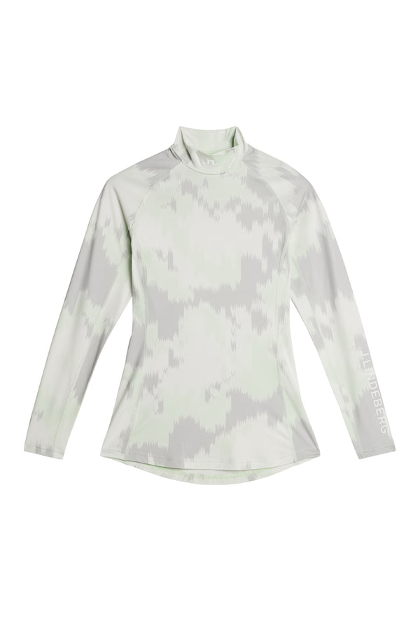 Ella Print Compression Top / Warp Ambrosia L