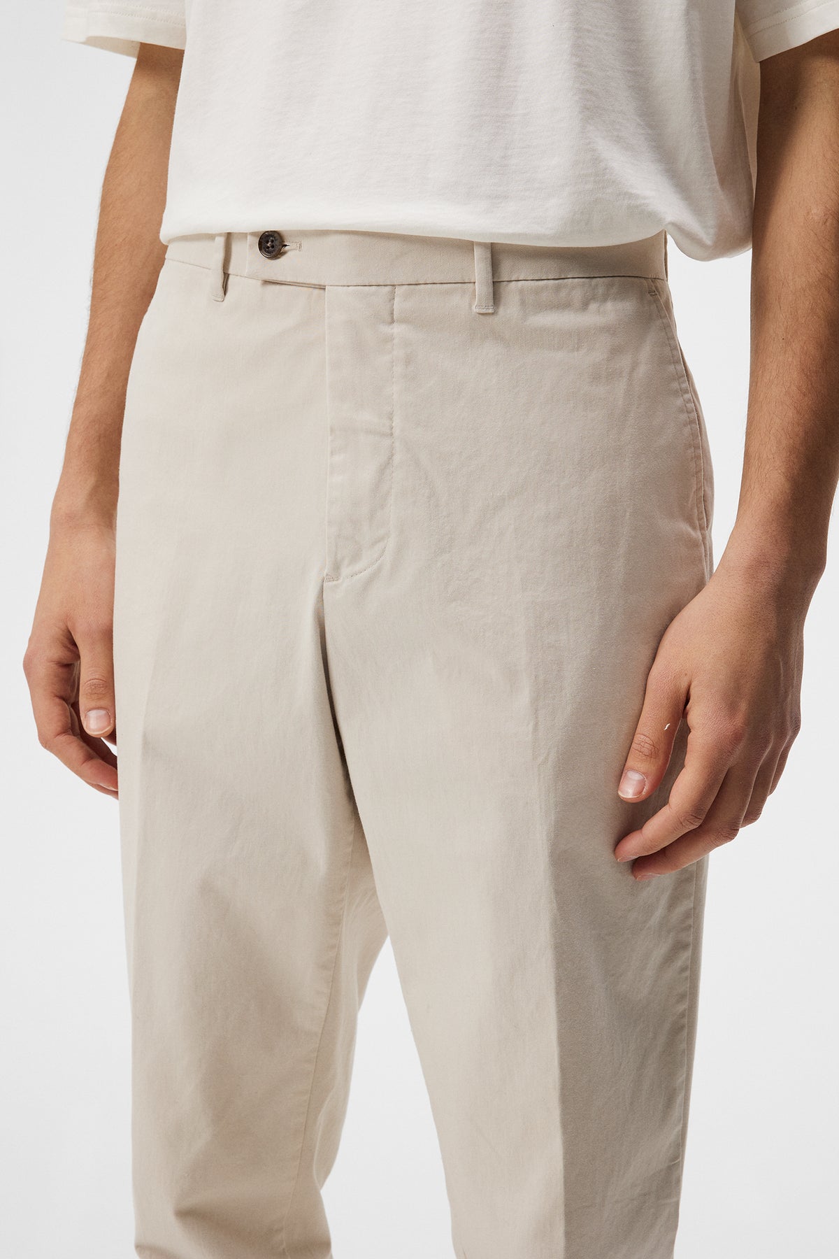 Lois Cloud Satin Pants / Moonbeam