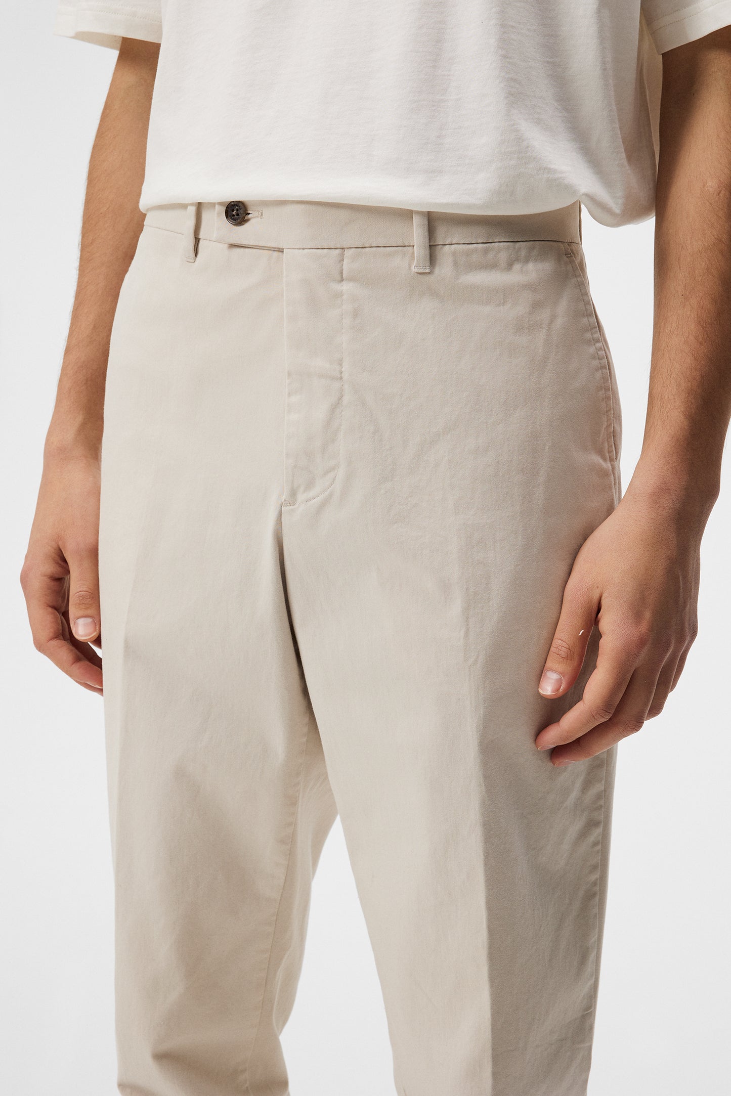 Lois Cloud Satin Pants / Moonbeam