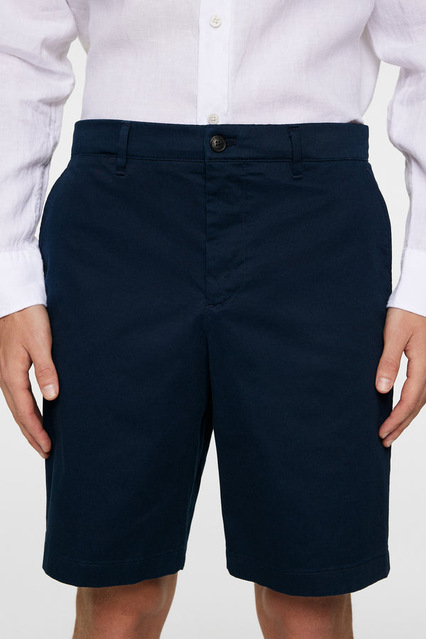 Shane Cloud Satin Shorts / JL Navy