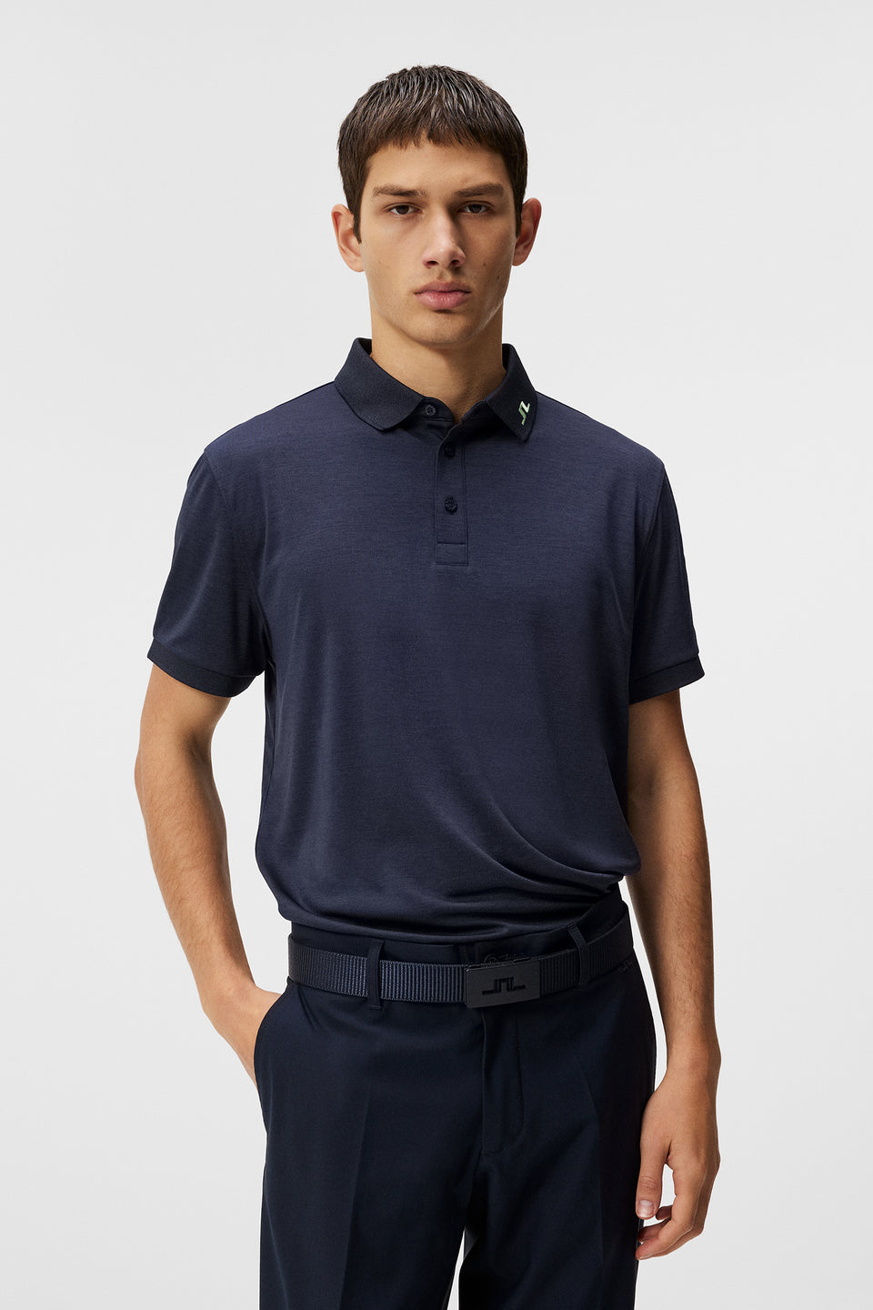 Tour Tech Reg Fit Polo / Navy Melange