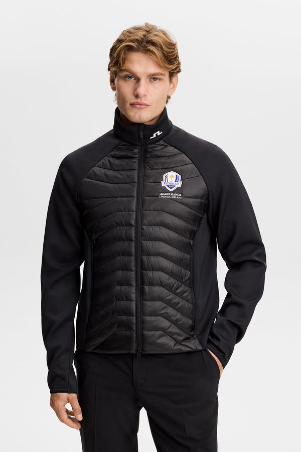 Heyden Quilt Hybrid Jacket / Black