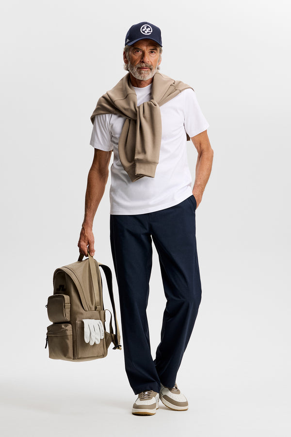 Devyn Straight Vent Pants / JL Navy