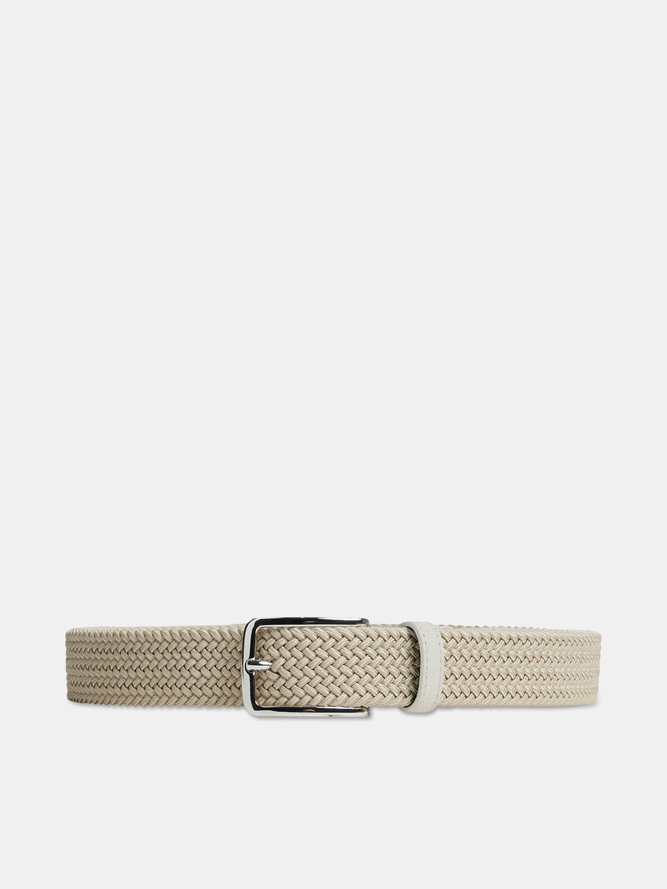 Ben Braided Elastic Belt / Moonbeam