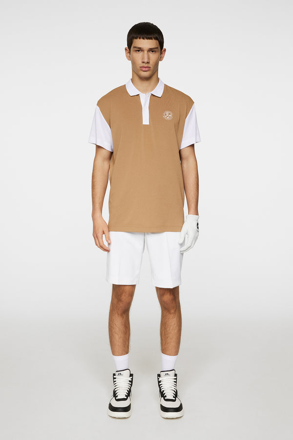 Club House Loose Fit Polo / Tigers Eye