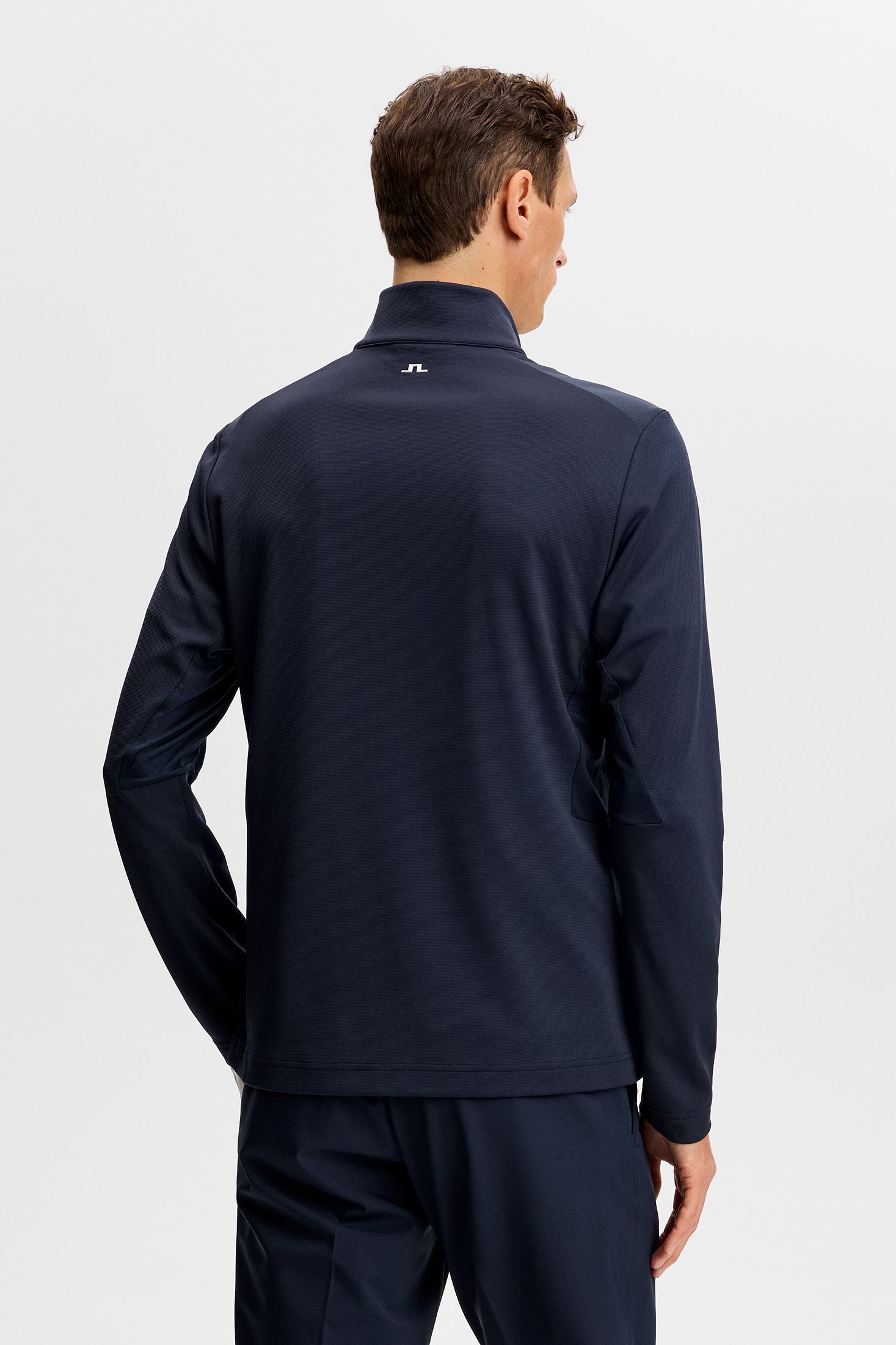 Leon Quarter Zip Mid Layer / JL Navy – J.Lindeberg EU