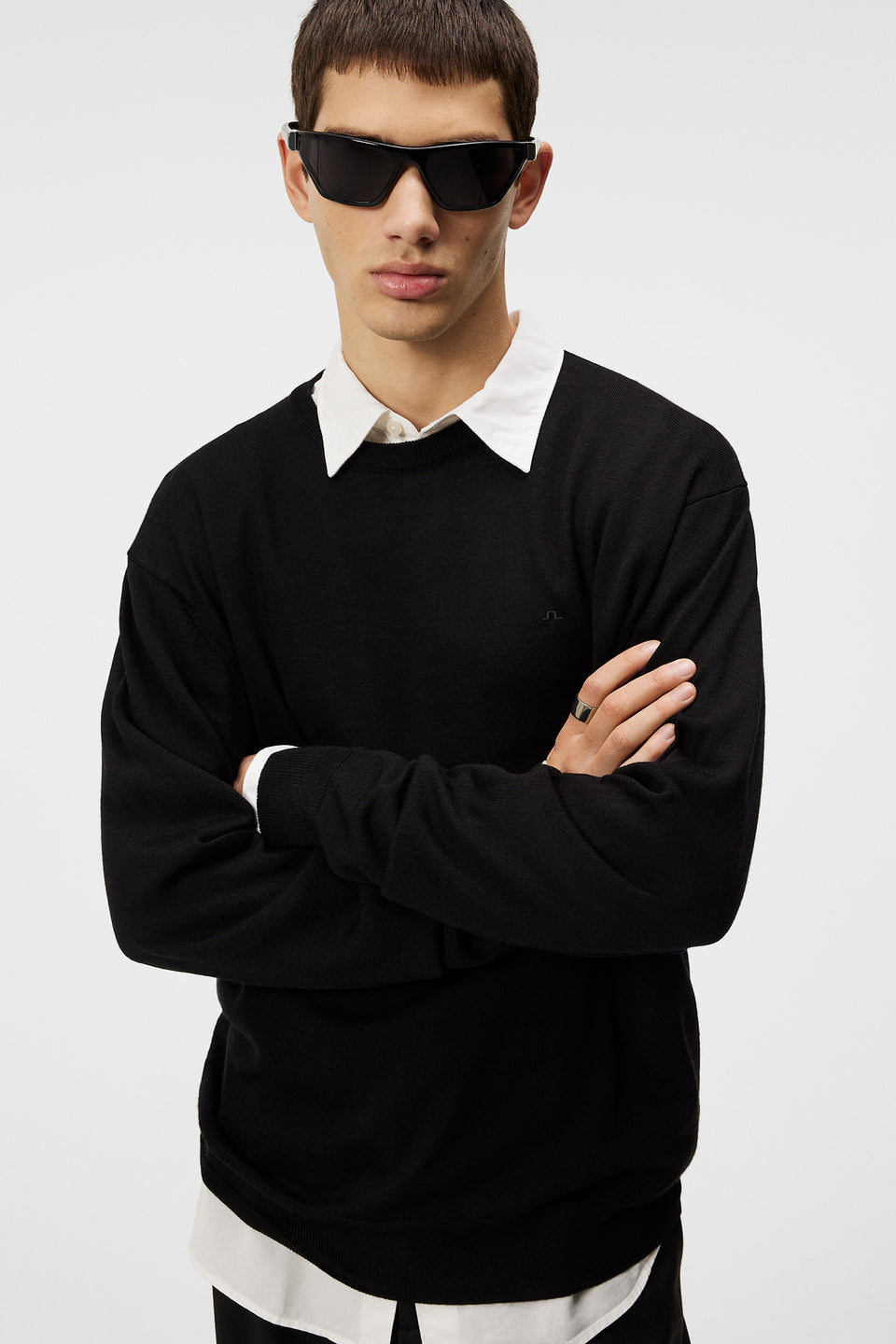 Mino Light Merino Crew / Black