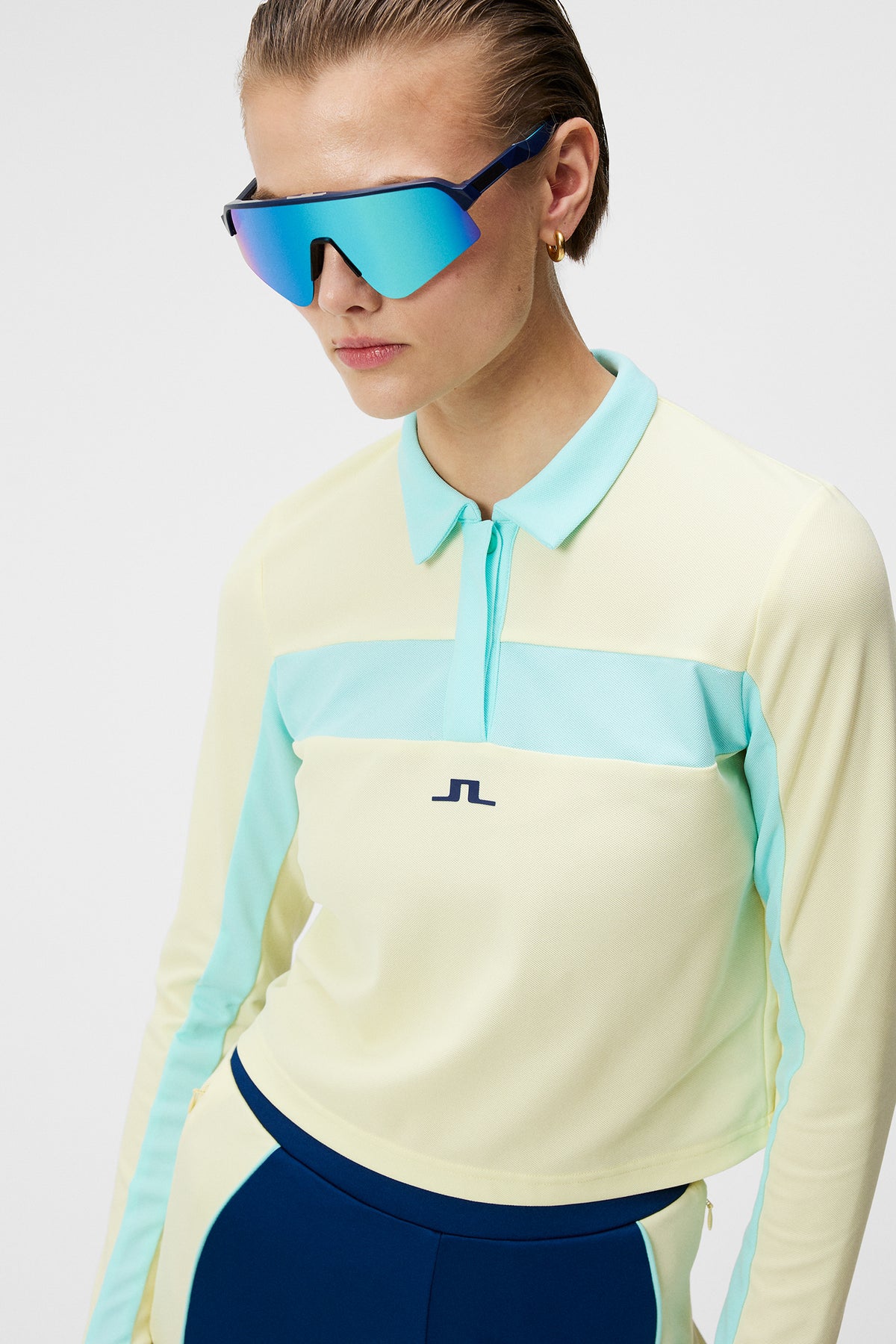 Zahara Long Sleeve Polo / Wax Yellow