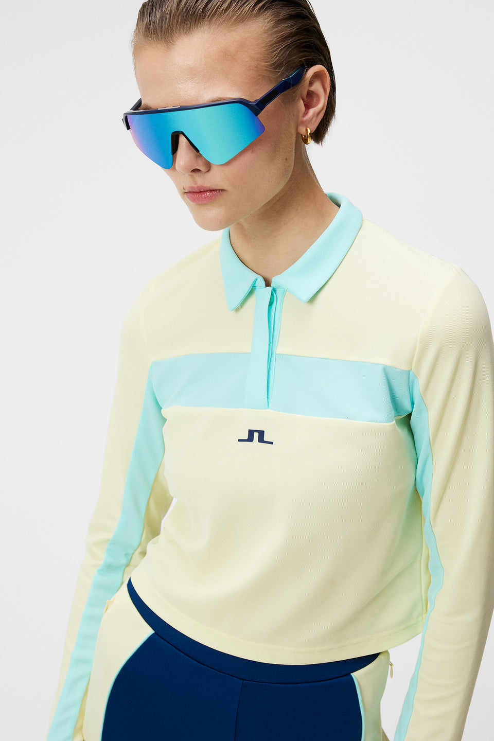 Zahara Long Sleeve Polo / Wax Yellow