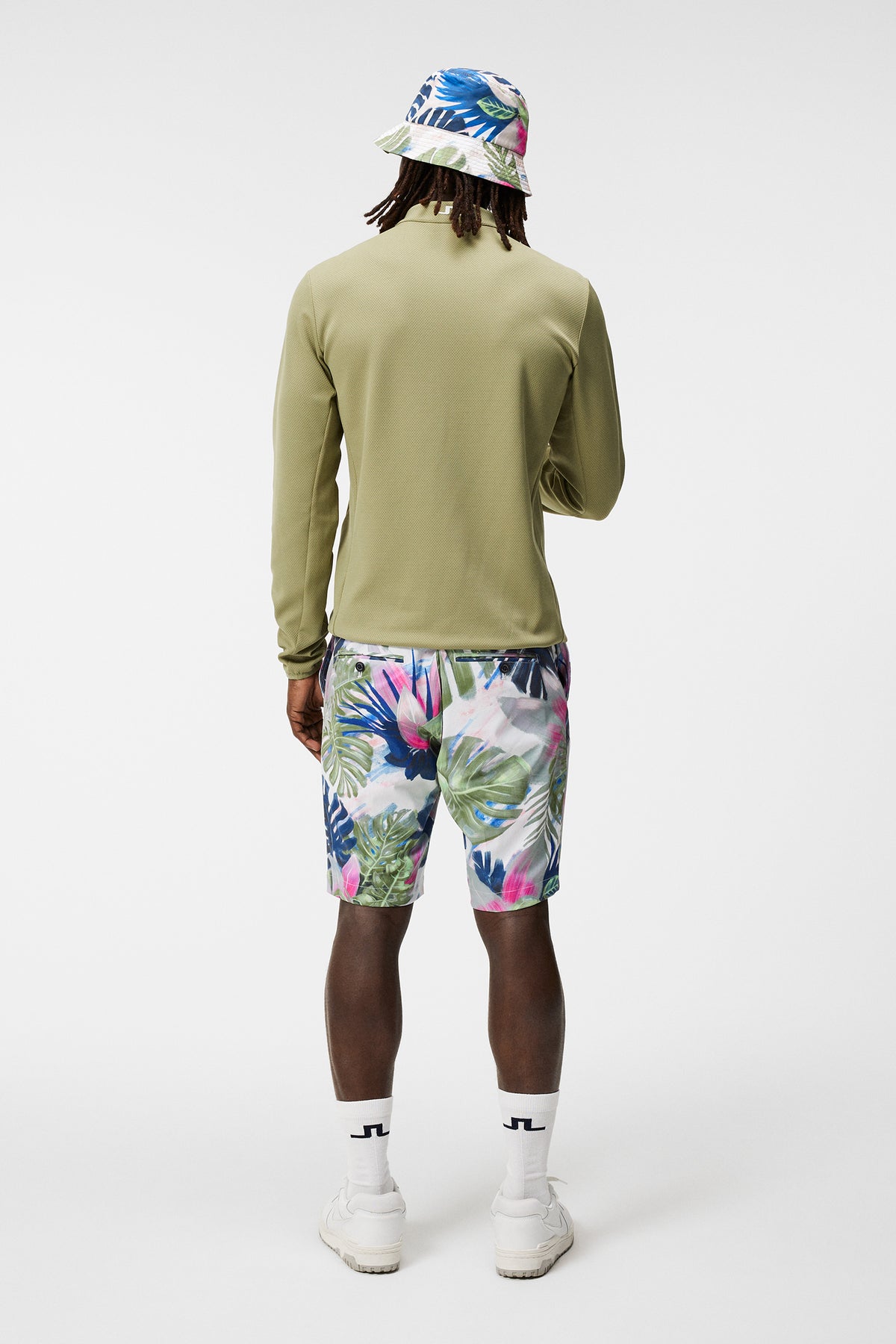 Tim Print Shorts / Calypso Oil Green – J.Lindeberg