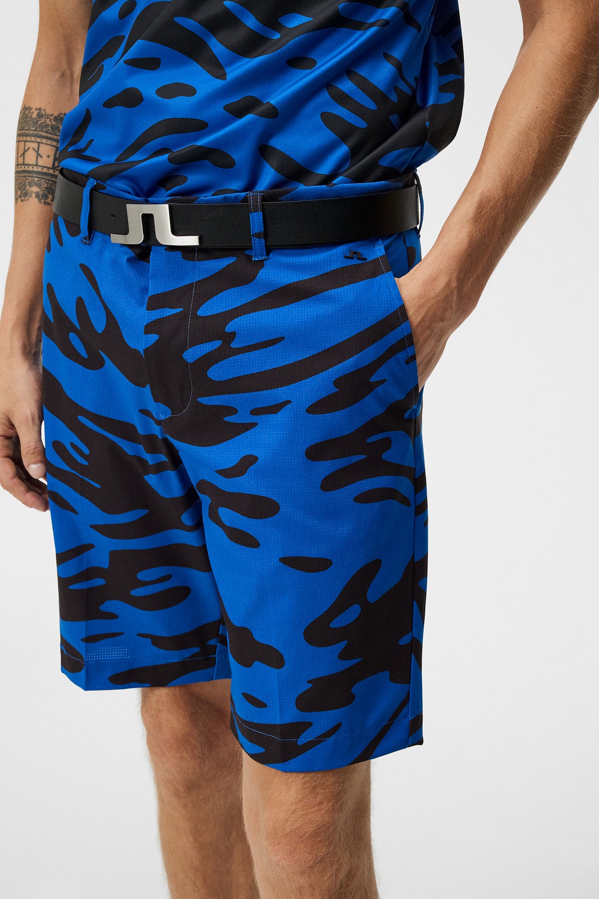 Tim Print Shorts / Neptune Nautical Blue