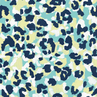 Leopard Aruba Blue