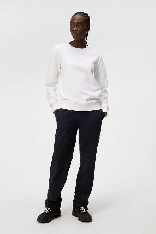 W Alpha Crew Neck / White