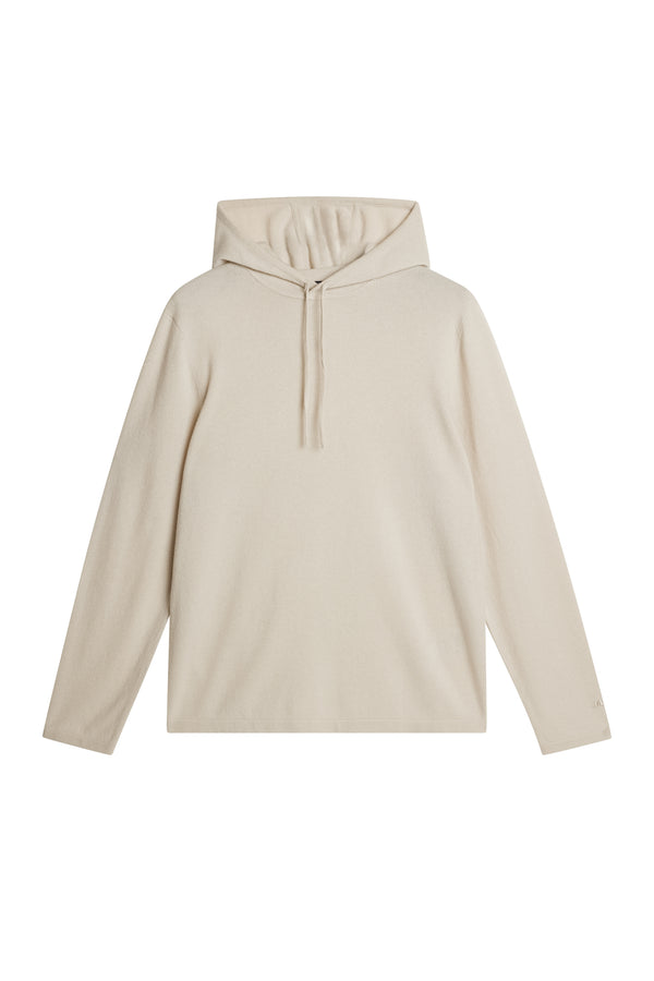 Kolton Cashmere Hoodie / Moonbeam