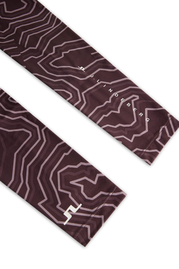 Enzo Print Sleeves / Topo Huckleberry L