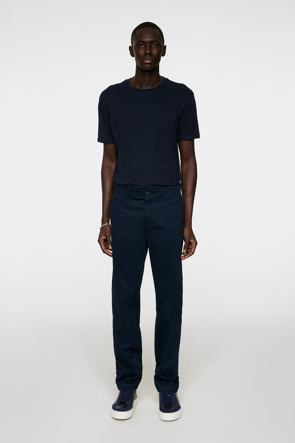 Ched Cloud Satin Pants / JL Navy