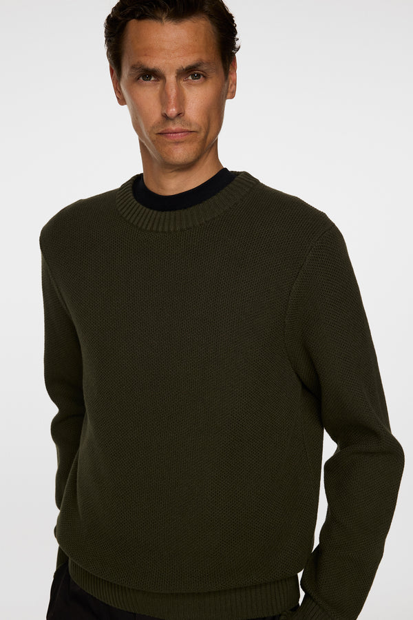 Oliver Structure Sweater / Forest Green