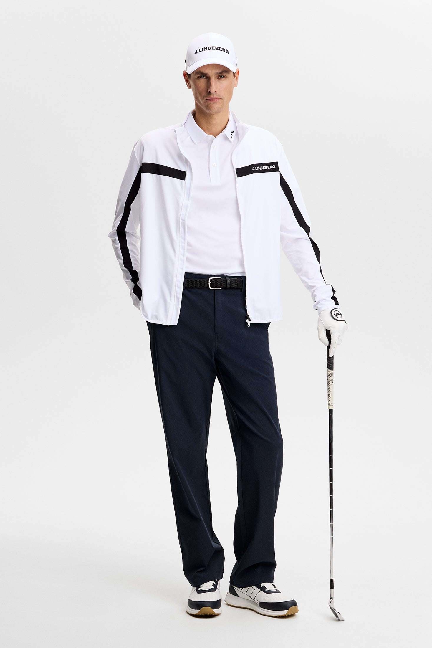 Tour Tech Polo / White | J.Lindeberg Official