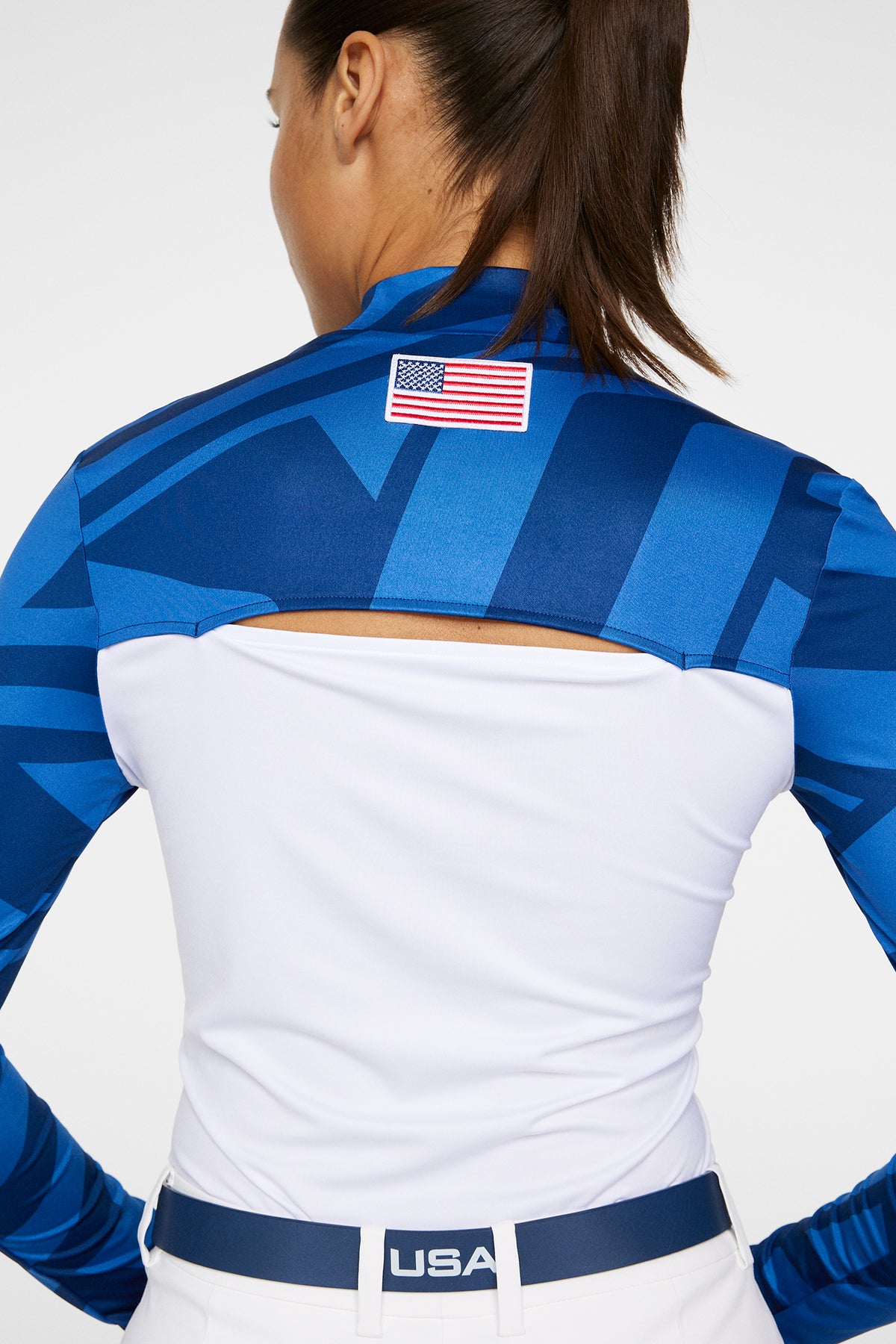 Sylvie Compression Top / US Golf Blue