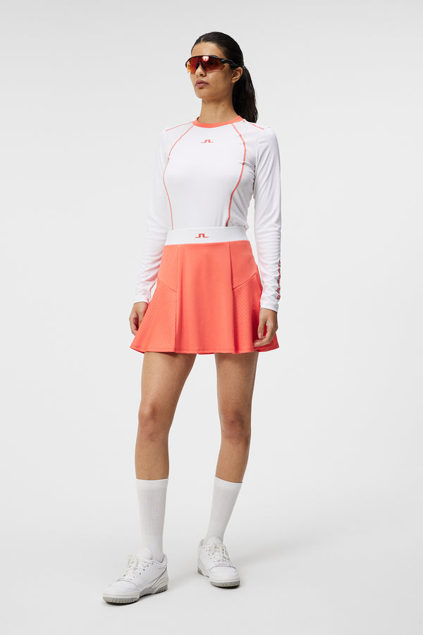 Amelia LS  Top / White