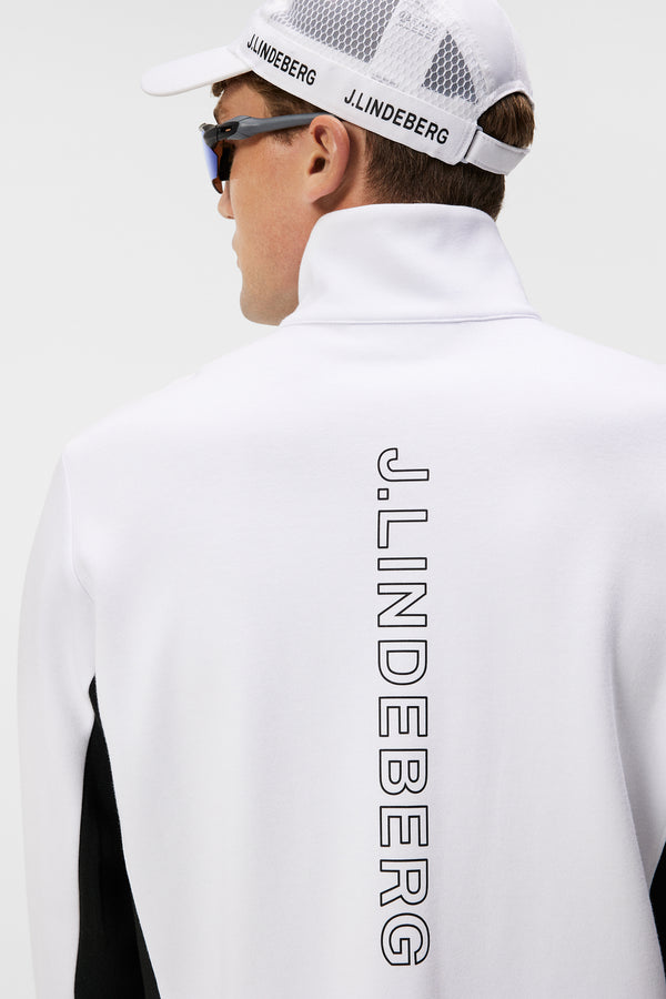 Callum Zip Jacket / White