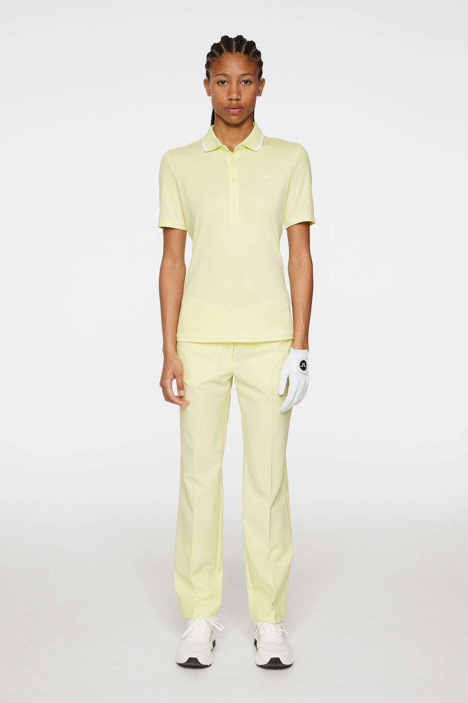 Mindy Polo / Pale Lime Yellow – J.Lindeberg