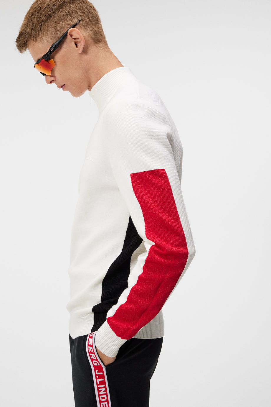 Clide Knitted Sweater / White –