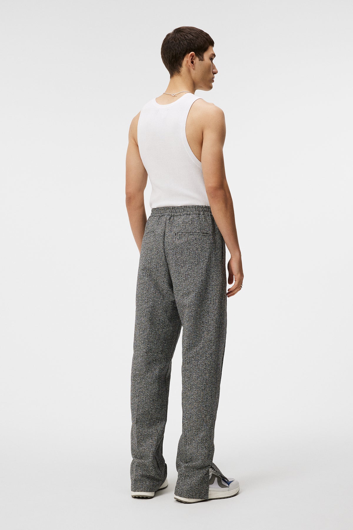 Santo 2 Tone Pants / Black