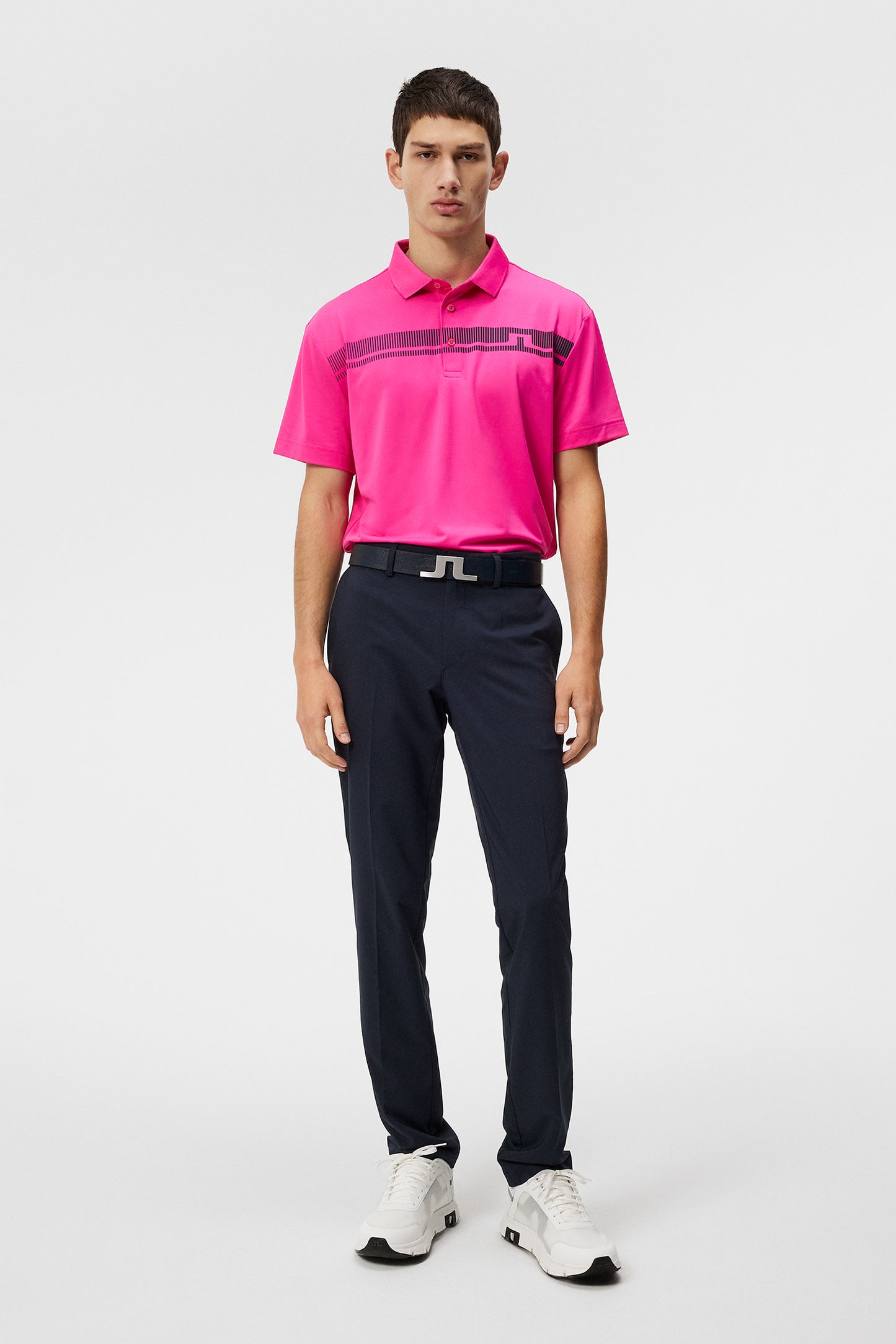 Klas Regular Fit Golf Polo / Fuchsia Purple